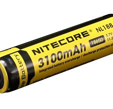 Nitecore   () NL188 18650 3100mAh 3,7V Li-ion