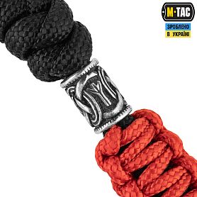 M-Tac  Loopy Snake Scandinavian Silver Black&Red