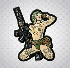M-Tac  Tactical girl 1 tattoo  PVC Grey
