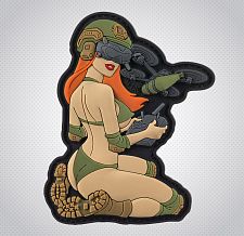 M-Tac  Tactical girl 6 PVC redhead/Light Olive V1
