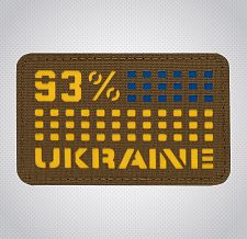 M-Tac  Ukraine (93%)  Laser Cut Yellow/Blue/Coyote