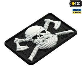 M-Tac  Bearded Skull 3D  Black/White