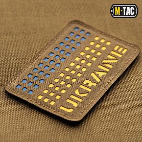 M-Tac  Ukraine Laser Cut Yellow/Blue/Coyote
