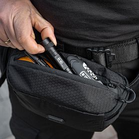 M-Tac  Tactical Waist Bag Elite Hex Black