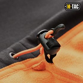 M-Tac  Soft Shell Fighter Dark Grey/Orange