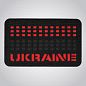 M-Tac  Ukraine Laser Cut Red/Black/Black