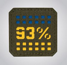 M-Tac  93% Laser Cut  Yellow/Blue/RG