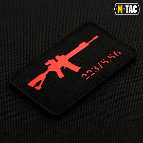M-Tac  AR-15 Laser Cut Red/Black