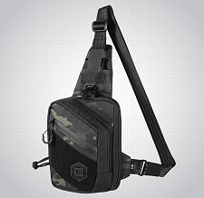 M-Tac  Sling Pistol Bag Elite Hex   Multicam Black/Black