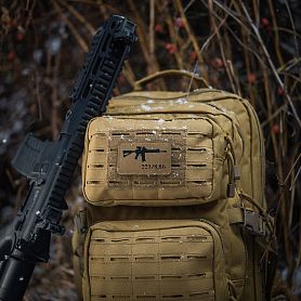 M-Tac  AR-15 Laser Cut Black/Coyote