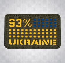 M-Tac  Ukraine (93%)  Laser Cut Yellow/Blue/Ranger Green